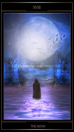 Ý nghĩa lá XVIII. The Moon trong bộ bài Thelema Tarot