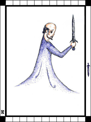Lá King of Swords trong bộ bài Transparent Tarot