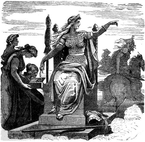 Frigg và các hầu gái (1902)