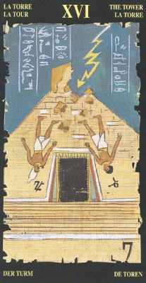 Ý nghĩa lá XVIII The Tower trong bộ bài Egyptian Tarot