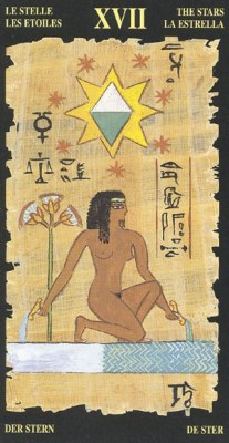 Ý nghĩa lá XVIII The Stars trong bộ bài Egyptian Tarot