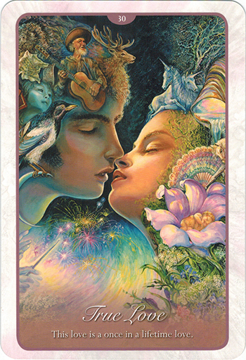 Ý nghĩa lá 30. True Love trong bộ bài Whispers of Love Oracle Cards