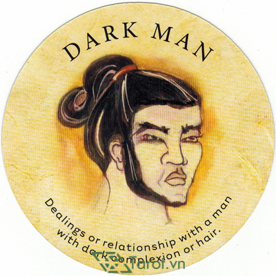 Ý nghĩa lá Dark Man trong bộ bài Tea Leaf Fortune Cards