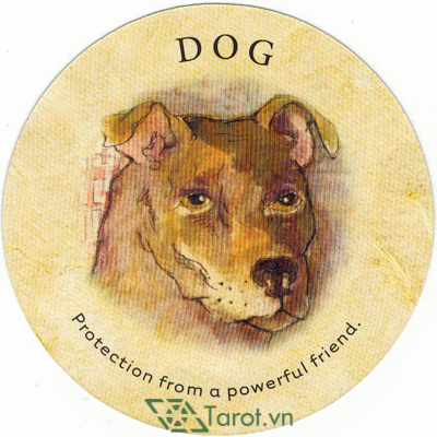 Ý nghĩa lá Dog trong bộ bài Tea Leaf Fortune Cards
