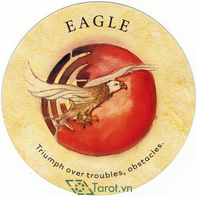 Ý nghĩa lá Eagle trong bộ bài Tea Leaf Fortune Cards