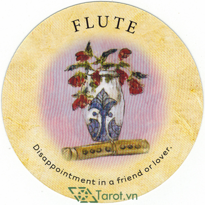 Ý nghĩa lá Flute trong bộ bài Tea Leaf Fortune Cards