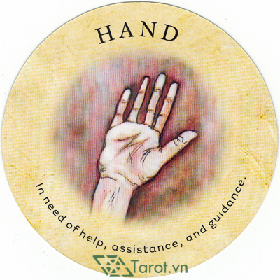 Ý nghĩa lá Hand trong bộ bài Tea Leaf Fortune Cards