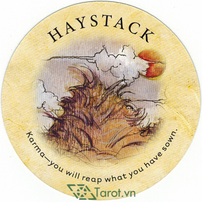 Ý nghĩa lá Haystack trong bộ bài Tea Leaf Fortune Cards