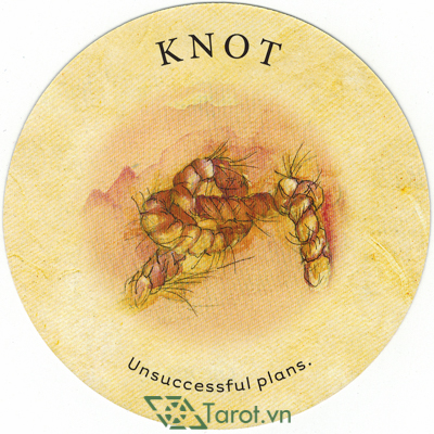 Ý nghĩa lá Knot trong bộ bài Tea Leaf Fortune Cards