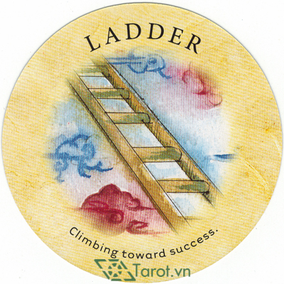 Ý nghĩa lá Ladder trong bộ bài Tea Leaf Fortune Cards