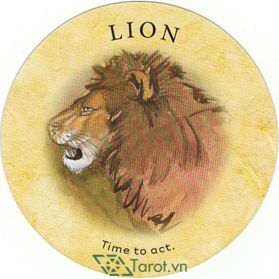 Ý nghĩa lá Lion trong bộ bài Tea Leaf Fortune Cards
