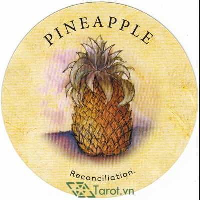 Ý nghĩa lá Pineapple trong bộ bài Tea Leaf Fortune Cards