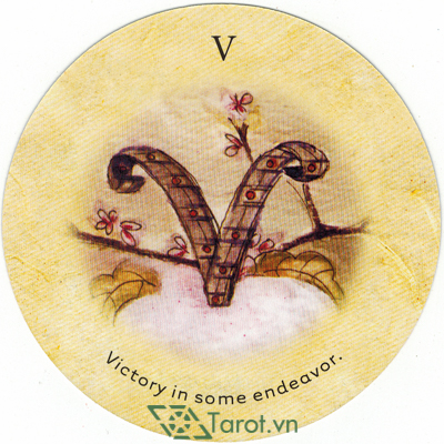  Ý nghĩa lá “V” trong bộ bài Tea Leaf Fortune Cards