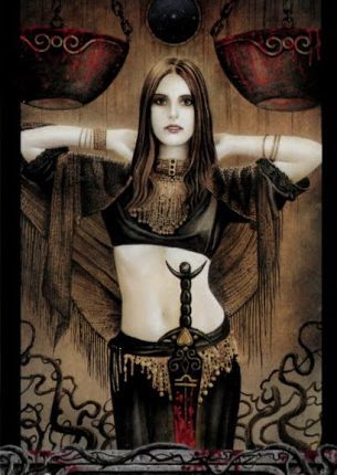 Lá Bài VIII. Justice – Tarot of Vampyres