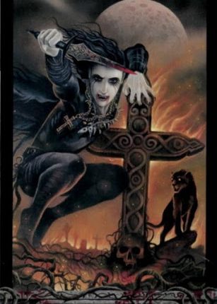 Lá Bài XX. Judgement – Tarot of Vampyres