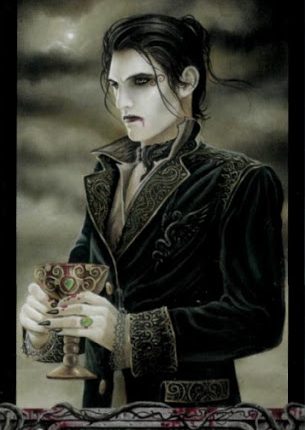 Lá Bài Prince of Grails – Tarot of Vampyres