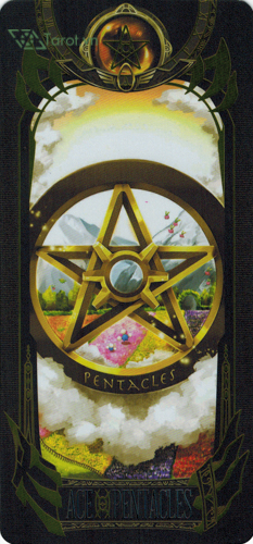 ace of pentacles - pokemon tarot