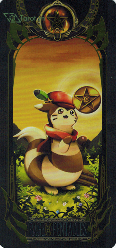 page of pentacles - pokemon tarot