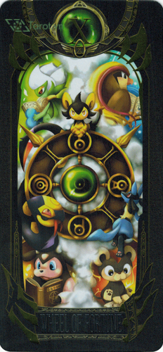 wheel of fortune - pokemon tarot