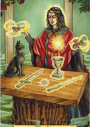 Lá 1. The Magician – Everyday Witch Tarot