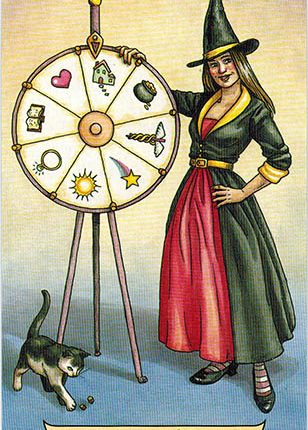 Lá 10. Wheel of Fortune – Everyday Witch Tarot