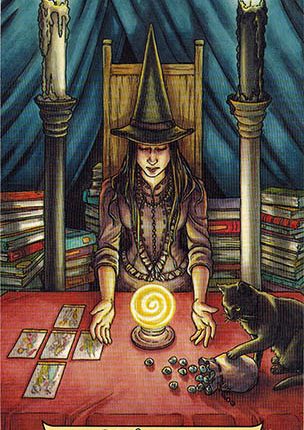Lá 2. The High Priestess – Everyday Witch Tarot