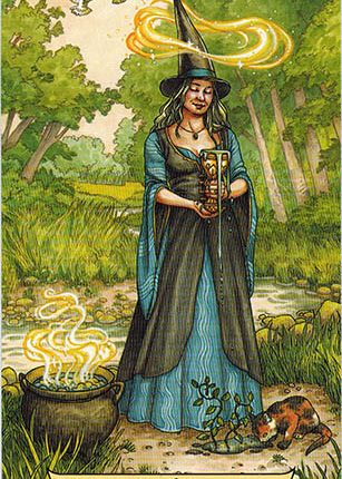 Lá Ace of Cups – Everyday Witch Tarot