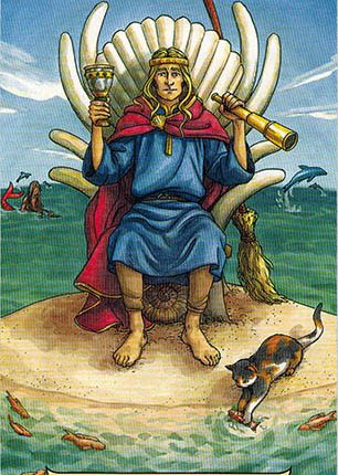 Lá King of Cups – Everyday Witch Tarot