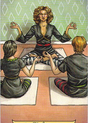 Lá 5. The Hierophant – Everyday Witch Tarot