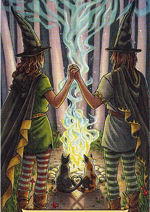 Lá 6. The Lovers – Everyday Witch Tarot