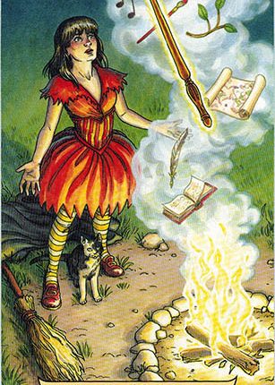 Lá Ace of Wands – Everyday Witch Tarot