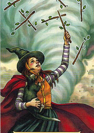 Lá Eight of Wands – Everyday Witch Tarot