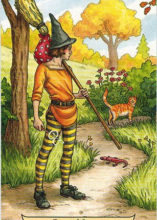 Lá Page of Wands – Everyday Witch Tarot