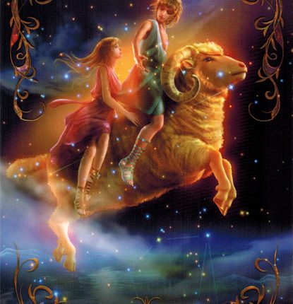 Lá 01. Aries – Astrology Oracle Cards