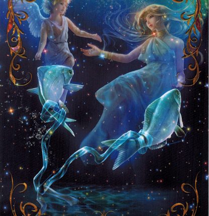Lá 12. Pisces – Astrology Oracle Cards