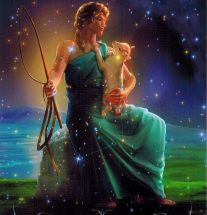Lá 17. Auriga – Astrology Oracle Cards