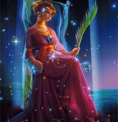 Lá 19. Cassiopeia – Astrology Oracle Cards