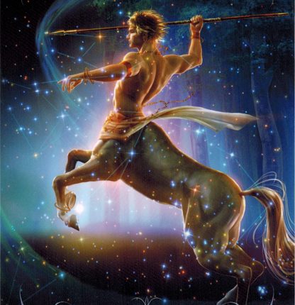 Lá 20. Centaurus – Astrology Oracle Cards