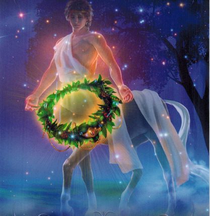 Lá 25. Corona Australis – Astrology Oracle Cards