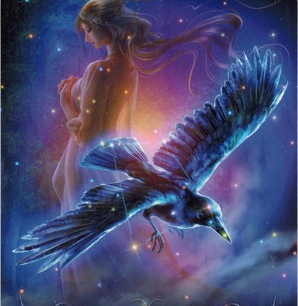 Lá 28. Corvus – Astrology Oracle Cards