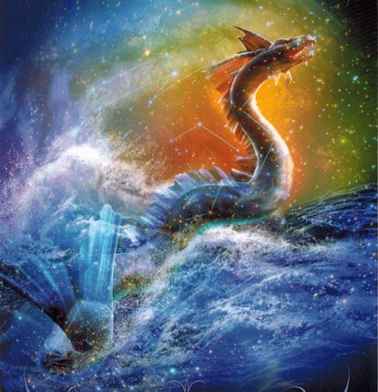 Lá 35. Hydra – Astrology Oracle Cards
