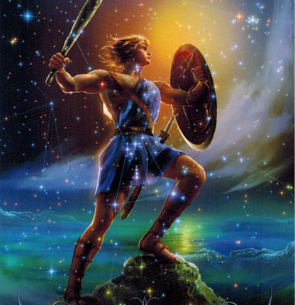 Lá 40. Orion – Astrology Oracle Cards