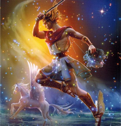 Lá 42. Perseus – Astrology Oracle Cards