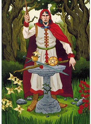 Lá The Magician – Llewellyn’s Classic Tarot