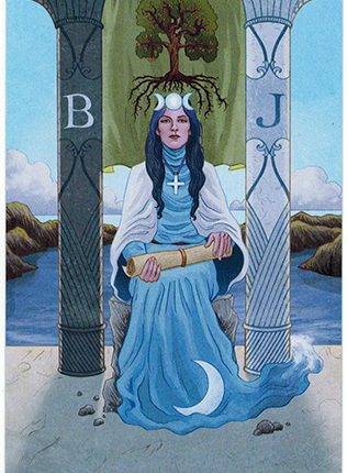 Lá The High Priestess – Llewellyn’s Classic Tarot