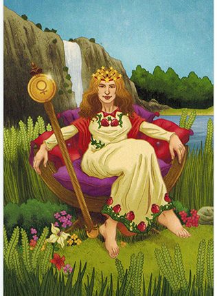 Lá The Empress – Llewellyn’s Classic Tarot