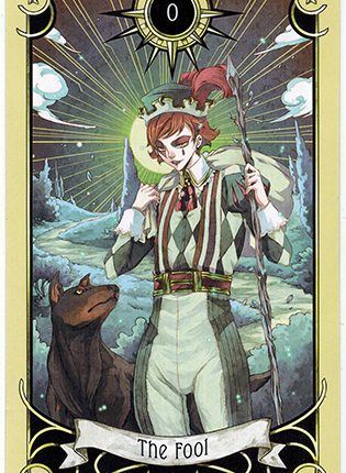 Lá The Fool – Mystical Manga Tarot