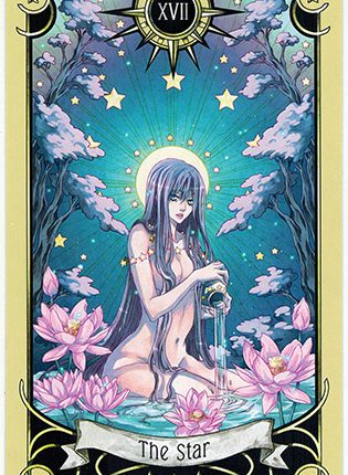 Lá The Star – Mystical Manga Tarot