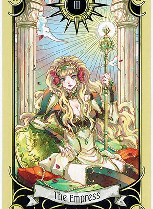 Lá The Empress – Mystical Manga Tarot
