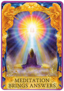 Angel Answers Oracle Cards – Meditation Brings Answers 1